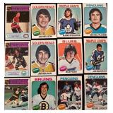 DR - 1970s Hockey Card Collection Assorted NHL Teams and Players