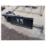 Wolverine Skid Steer Sickle Bar Mower