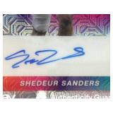 2024 Leaf Vivid #BA-SS1 Shedeur Sanders (2 of 9) PSA Auto 10 Rookie Card