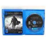 PS4 Shadow of Mordor Video Game in Nice Condition