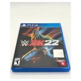 PS4 WWK 2K22 Video Game in Nice Condition
