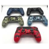 Lot of 5 PS4 Wireless Controllers