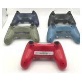 Lot of 5 PS4 Wireless Controllers