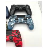 Lot of 5 PS4 Wireless Controllers