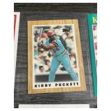 Vintage Kirby Puckett Baseball Card Lot #2