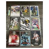 Football Card Lot - Aaron Donald RC, Ja