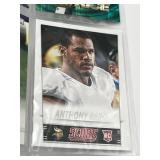 Football Card Lot - Harrison Smith RC, Travis Etienne RC, Anthony Barr RC, Drew Brees 2nd Year, and More!