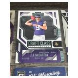 Football Card Lot - JJ McCarthy RC, Dallas Turner RC, and More!