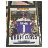 Football Card Lot - JJ McCarthy RC, Dallas Turner RC, and More!