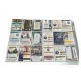 Football Card Lot - Adrian Peterson, Cris Carter, Matthew Stafford, Peyton Manning and More!