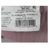 Threshold - Round Ruffle Floral Jacquard Pillow Purple/Cream