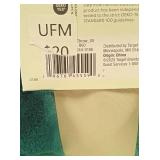 Threshold - Channel Faux Fur Throw Teal, 50in x 60in