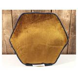 Threshold - 16" Textured Velvet Hexagon Throw Pillow