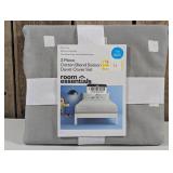 Room Essentials - Cotton Blend Sateen Duvet Cover and Sham Set