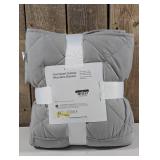 Room Essentials - Oversized Quilted Wearable Blanket Gray 60x80
