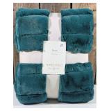 Threshold - Green Throw Blanket  50x60