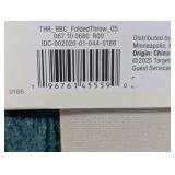 Threshold - Green Throw Blanket  50x60