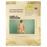 Room Essentials - Oversized Quilted Wearable Blanket 60inx80in