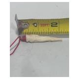 11 Vintage Mini Icicle Santa Ornaments 2"