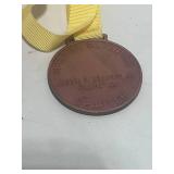 3 Special Olympics Medals: Gold Silver and Bronze