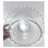 Fostoria Glass Bowl Century Pattern 11 1/2" Round