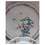 Bavaria Plate and Kakiemon Porcelain Plate