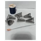 8 Vintage Rug Braiding Tools