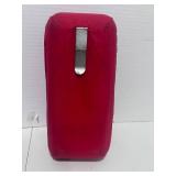 Vintage Boy Scouts of America Clip on Metal Canteen with Red Cover