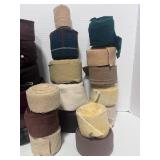 7 Pounds Vintage Wool Rug Braiding Strips