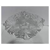 Stunning 11.25" Cambridge Caprice 4 Footed Oval Bowl