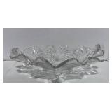 Stunning 11.25" Cambridge Caprice 4 Footed Oval Bowl