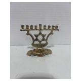 3" Miniature Brass Menora