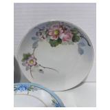 3 Vintage Hand Painted Nipon Plates