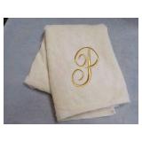 Avanti Home Bath Monogram Towel; Ne...