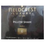2 Fieldcrest Pillow Shams; New from...