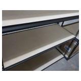 Metal Shelving Unit 4 ft x 6 ft x 1...