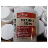 40 bottles Major Vitamin E; past be...