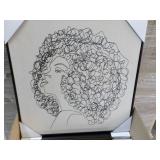 Pallet of 19" Square Canvas Framed ...