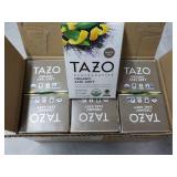6 Boxes Tazo 16 bags each Black Tea...