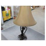 Metal Lamp 28" tall ...