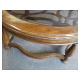 Wood and Glass Coffee Table...