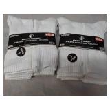 12 pair Wear Proof White Athletic S...
