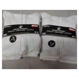 12 pair Wear Proof White Athletic S...