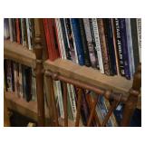 Vintage Early American Farmhouse style Wooden Rocking Chair with Cane Seat