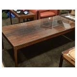 Glass Top / Wooden Coffee Table