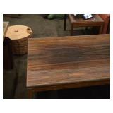 Glass Top / Wooden Coffee Table