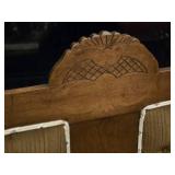 Victorian Wooden Parlour Settee