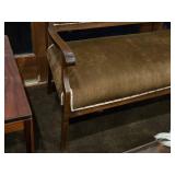 Victorian Wooden Parlour Settee