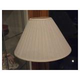 36" Crystal Murano Glass Table Lamp (gold) with Lamp Shade