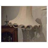 31" Crystal Table Lamp with Lamp Shade